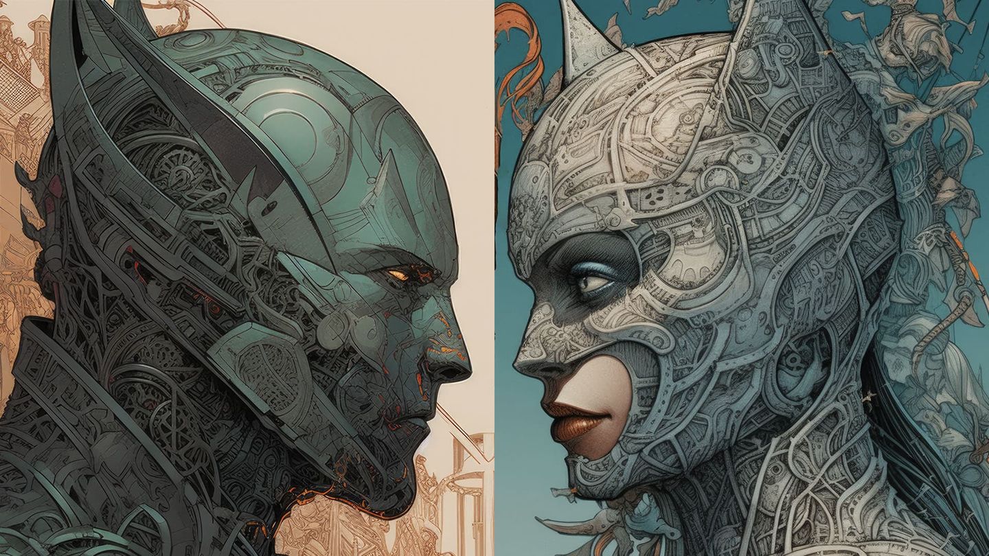 /describe vs. CLIP Interrogator, cover