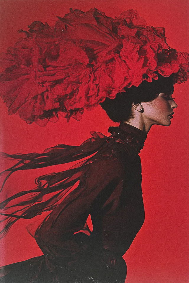 Midjourney prompt engineering for unique visual styles inspired by Bert Stern's 1970 Vanity Fair cover photograph.