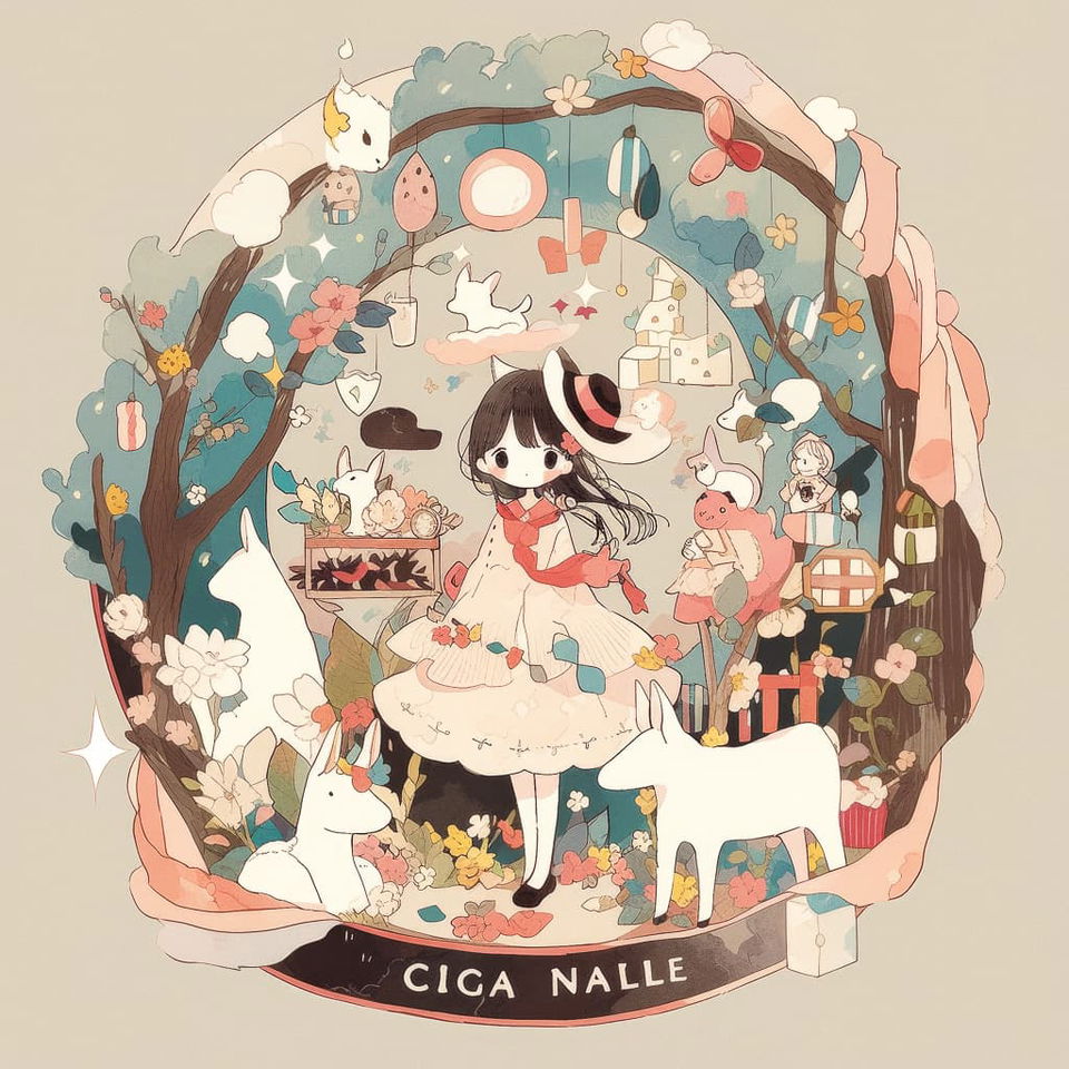 Anime art featuring magical circle, character in cute style, prompt for Midjourney Niji 5, emphasizing digital aesthetics and character recognition.