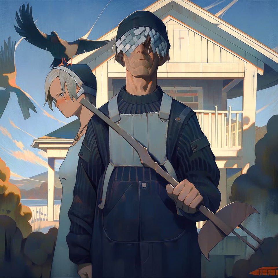 Midjourney prompt for anime art generation in style of Naruto --niji 5 --style scenic, featuring character and landscape elements.