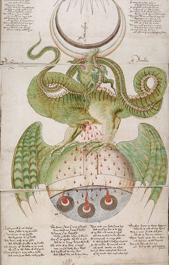 “Voynich Manuscript” fragment (carbon-dated to the early 15th century)