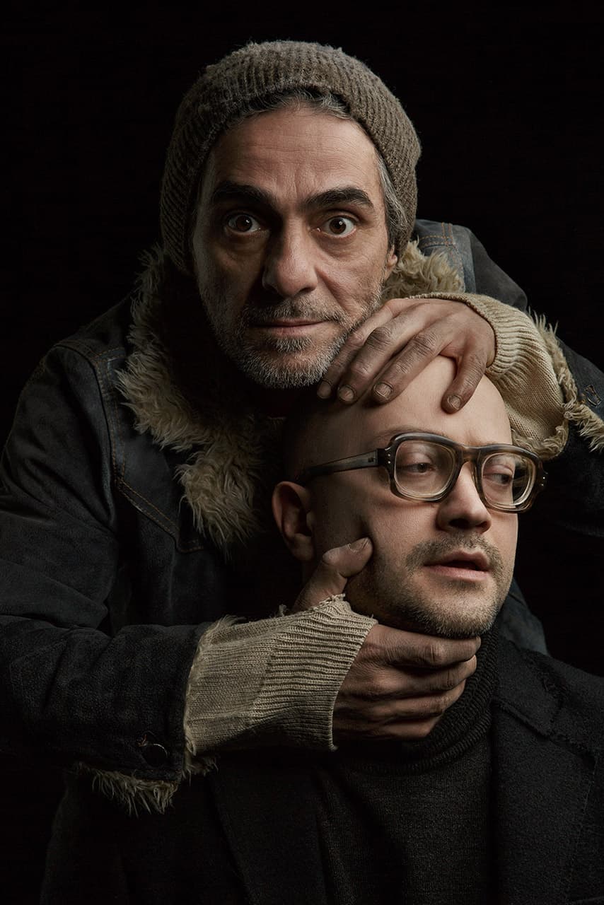 Key visual for “The Zoo Story,” a play at Mikhail Tumanishvili Theatre (2017)