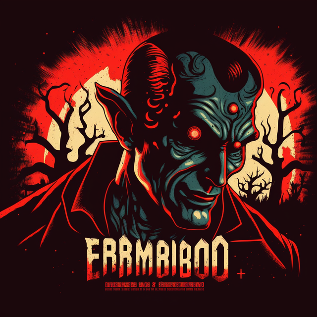 Chernobog illustration using Midjourney prompt with --stylize 1000, showcasing high detail and artistic quality.