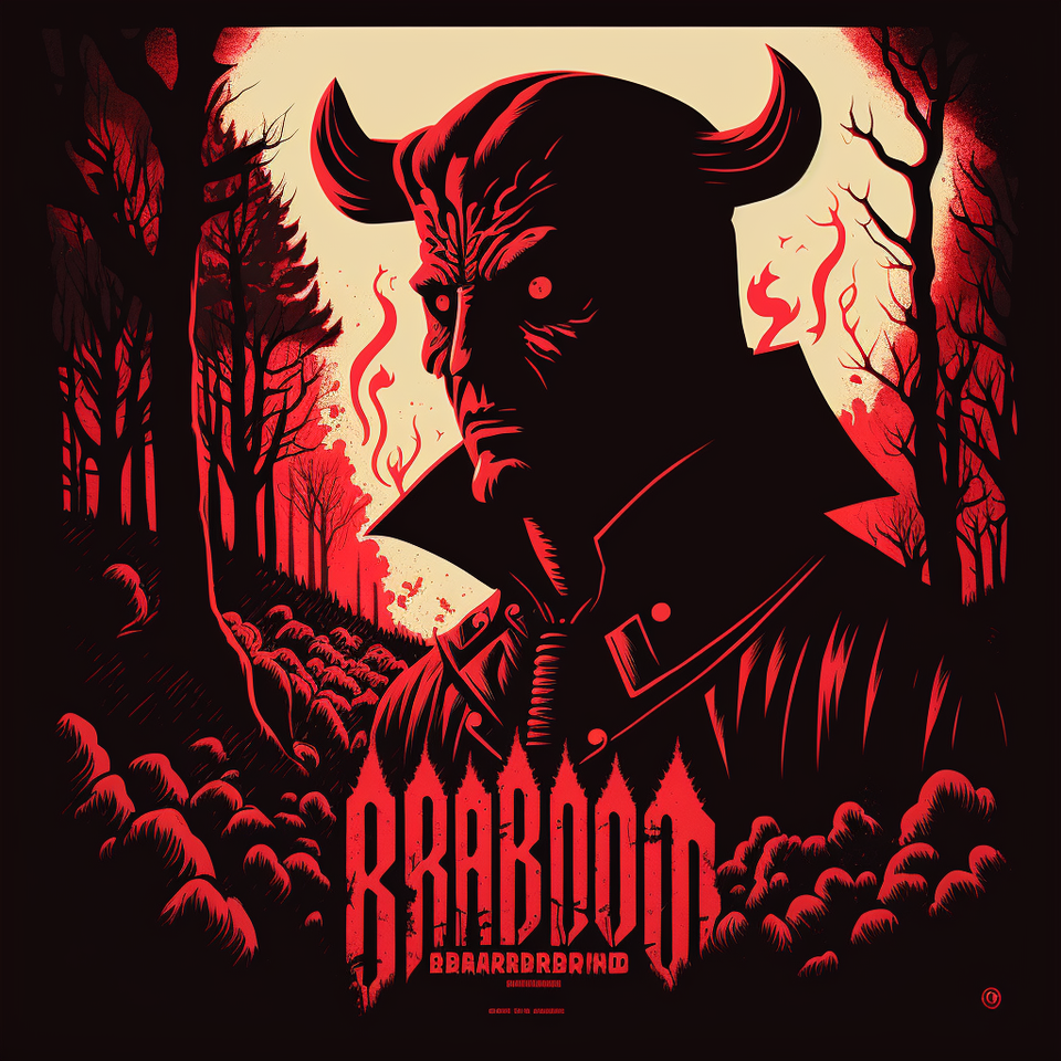 Chernobog by Francesco Francavilla, Midjourney prompt with --stylize 1000, showcasing detailed artistic quality and composition.