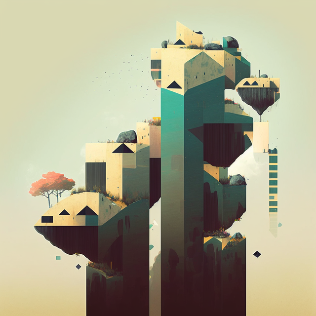 Bioarchitecture by Dan Matutina, Midjourney prompt with --stylize 0, showcasing unique design elements and composition.
