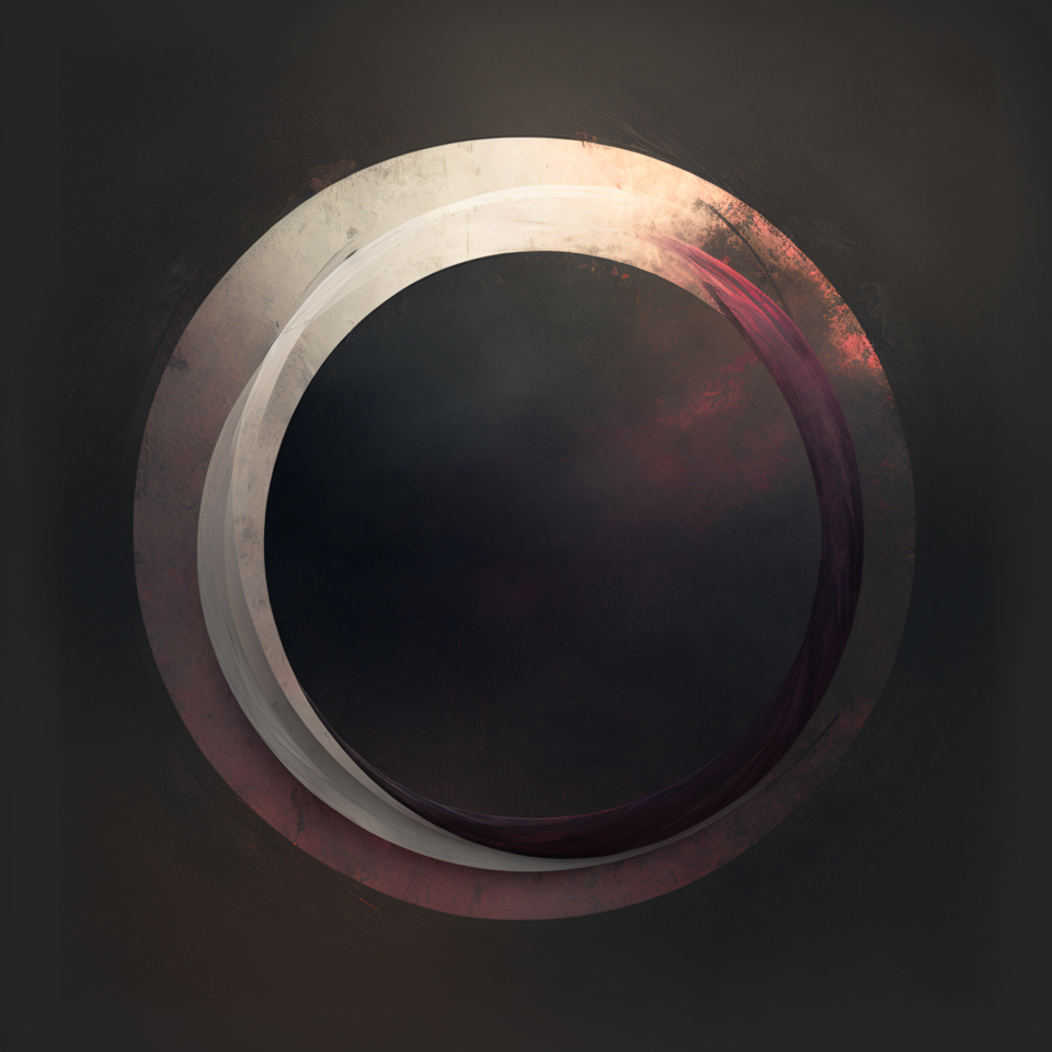 Midjourney prompt showcasing circular design with --stylize 0, emphasizing composition and artistic quality in image generation.