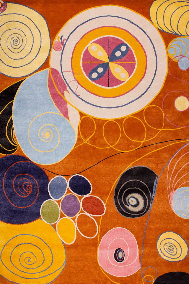 Hilma af Klint — Group IV, No.3, Youth, from The Ten Largest series (1910)