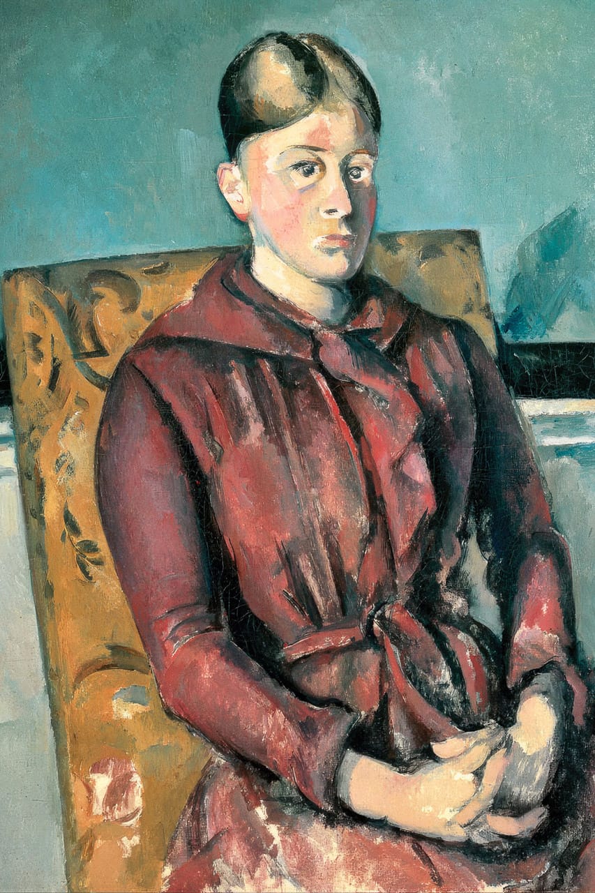 Paul Cézanne — Madame Cézanne In A Yellow Chair (1893)