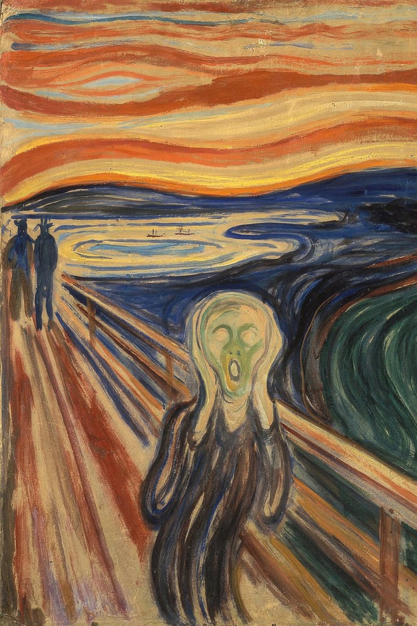 Edvard Munch — The Scream (1883)
