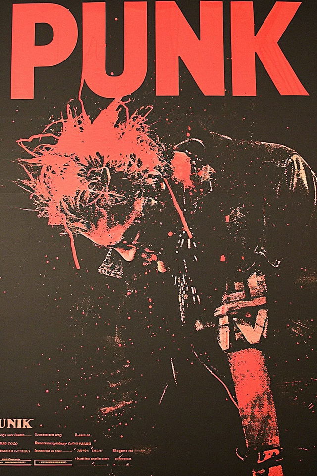 Midjourney prompt for 1966 punk music poster art, exploring techniques, styles, and prompt engineering.