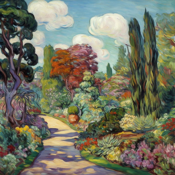 Armand Guillaumin style, Midjourney V5 — pick 13 of 19, picture 1 of 4