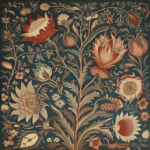 Mark Catesby style, Midjourney V5 — pick 18 of 19, picture 3 of 4