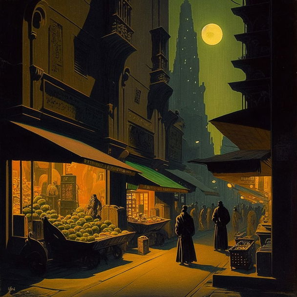 Chesley Bonestell style, Midjourney V4 — pick 10 of 10, picture 1 of 4