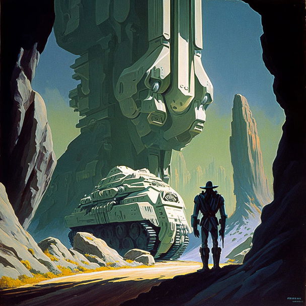 Chesley Bonestell style, Midjourney V4 — pick 10 of 10, picture 4 of 4