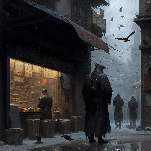 Jakub Rozalski style, Midjourney V4 — pick 2 of 10, picture 1 of 4