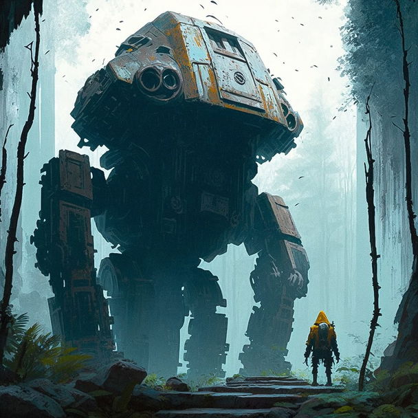 Jakub Rozalski style, Midjourney V4 — pick 2 of 10, picture 4 of 4