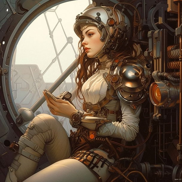 Michael Parkes style, Midjourney V5.2 — pick 8 of 24, picture 1 of 4