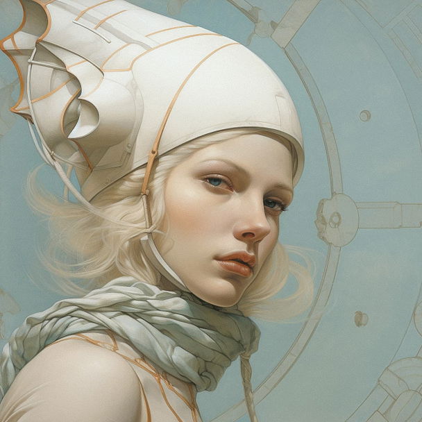Michael Parkes style, Midjourney V5.2 — pick 8 of 24, picture 3 of 4