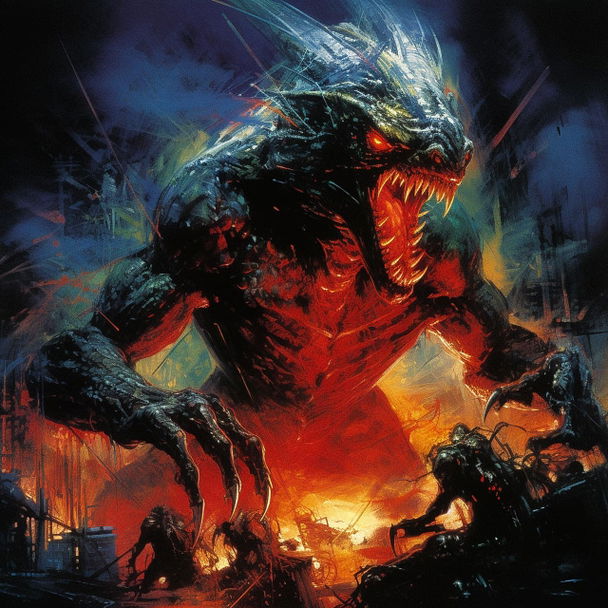 Noriyoshi Ohrai style, Midjourney V5.2 — pick 10 of 24, picture 2 of 4