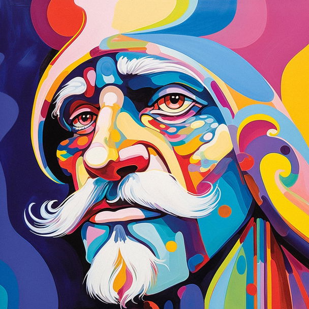 Peter Max style, Midjourney V5.2 — pick 4 of 24, picture 3 of 4