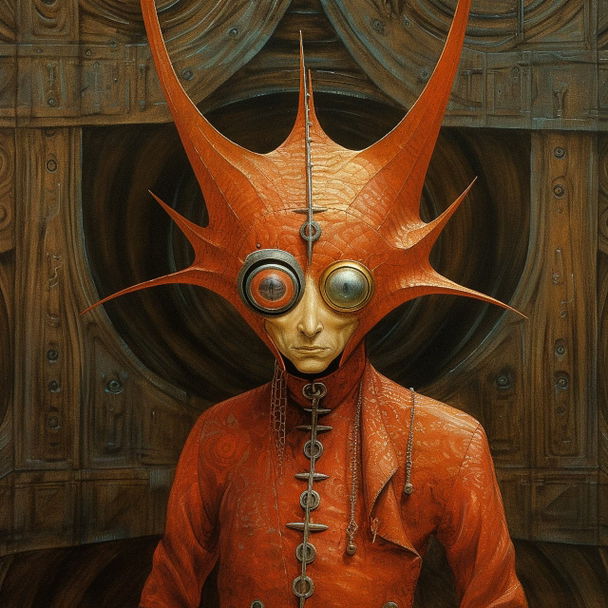 Remedios Varo style, Midjourney V5.2 — pick 15 of 24, picture 3 of 4