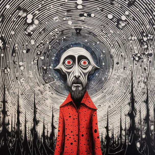 Stanley Donwood style, Midjourney V5.2 — pick 9 of 24, picture 3 of 4
