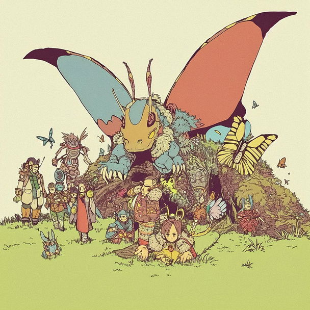 Akira Toriyama style, Midjourney V4 — pick 8 of 10, picture 3 of 4