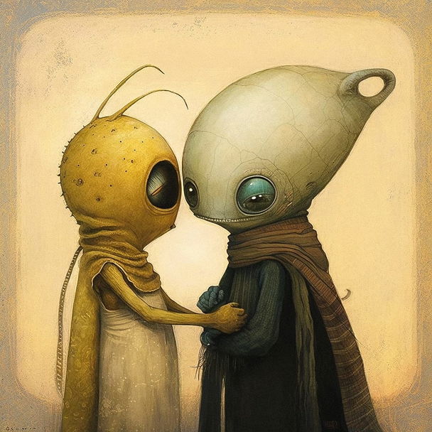 Bill Carman style, Midjourney V4 — pick 6 of 10, picture 2 of 4