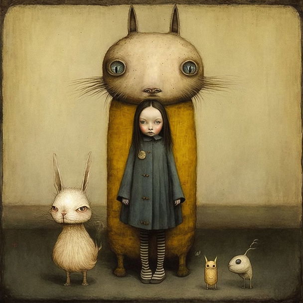 Bill Carman style, Midjourney V4 — pick 6 of 10, picture 3 of 4