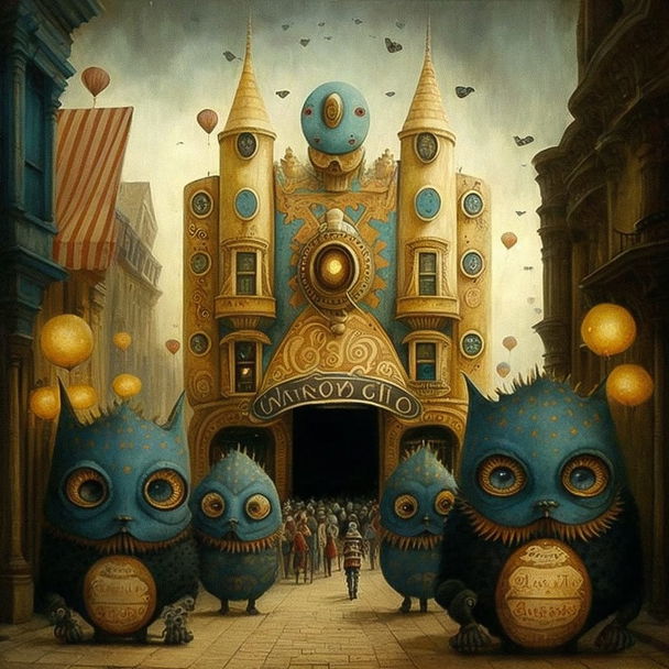 Bill Carman style, Midjourney V4 — pick 6 of 10, picture 4 of 4