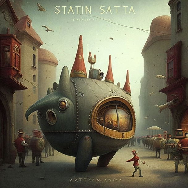 Shaun Tan style, Midjourney V4 — pick 2 of 10, picture 4 of 4