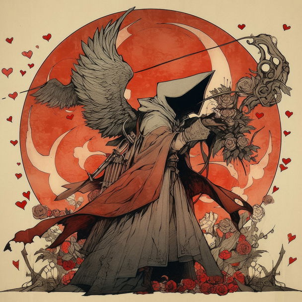 Aaron Horkey style, Midjourney Niji 5 — pick 1 of 15, picture 4 of 4
