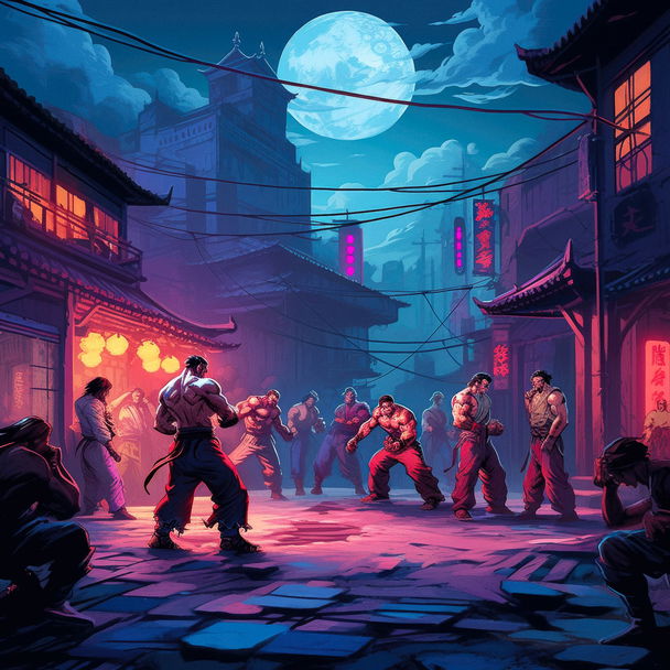 Dan Mumford style, Midjourney Niji 5 — pick 9 of 15, picture 4 of 4