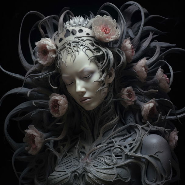 H. R. Giger style, Midjourney V5.2 — pick 10 of 15, picture 1 of 4