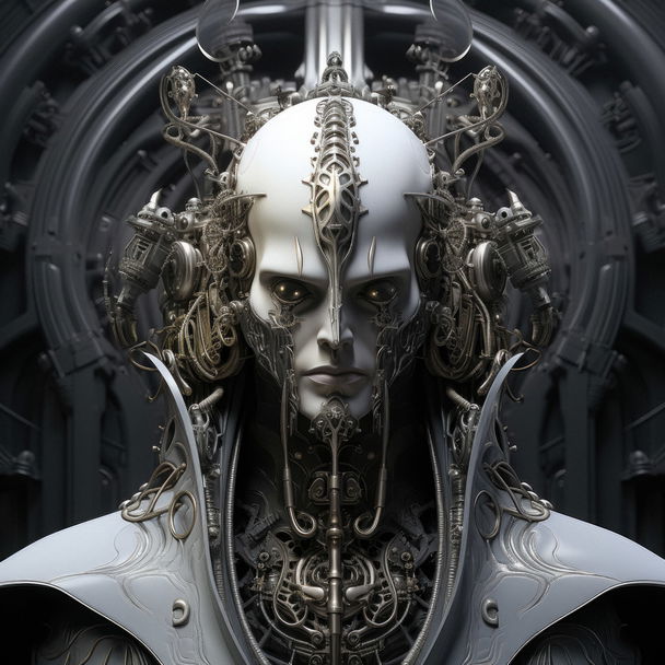 H. R. Giger style, Midjourney V5.2 — pick 10 of 15, picture 3 of 4