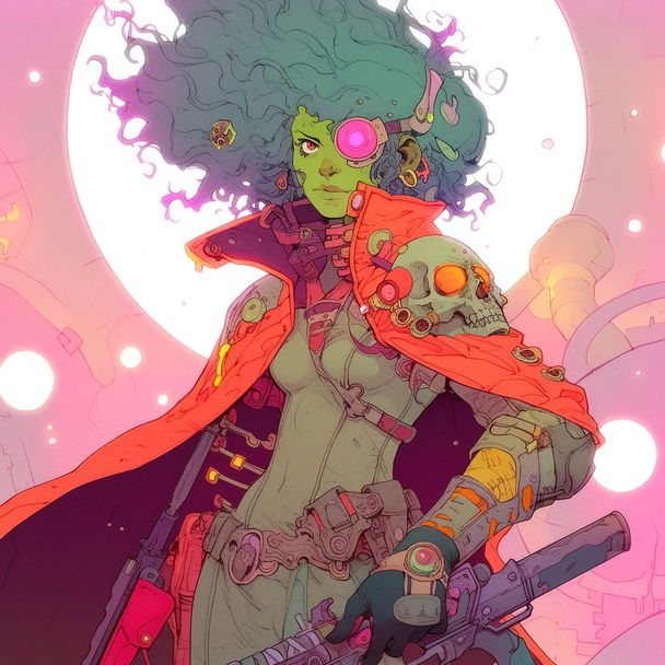 Josan Gonzalez style, Midjourney Niji 5 — pick 11 of 15, picture 2 of 4