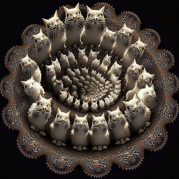 Benoit B. Mandelbrot style, Midjourney V4 — pick 3 of 12, picture 2 of 4