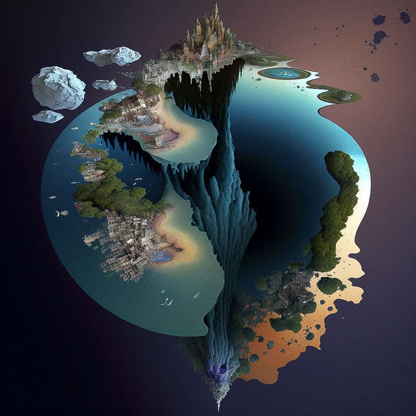 Benoit B. Mandelbrot style, Midjourney V4 — pick 3 of 12, picture 3 of 4
