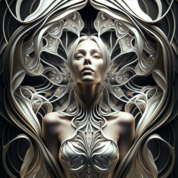 Iris van Herpen style, Midjourney V4 — pick 4 of 12, picture 4 of 4