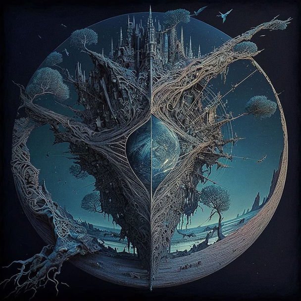 Ivan Marchuk style, Midjourney V4 — pick 5 of 12, picture 3 of 4