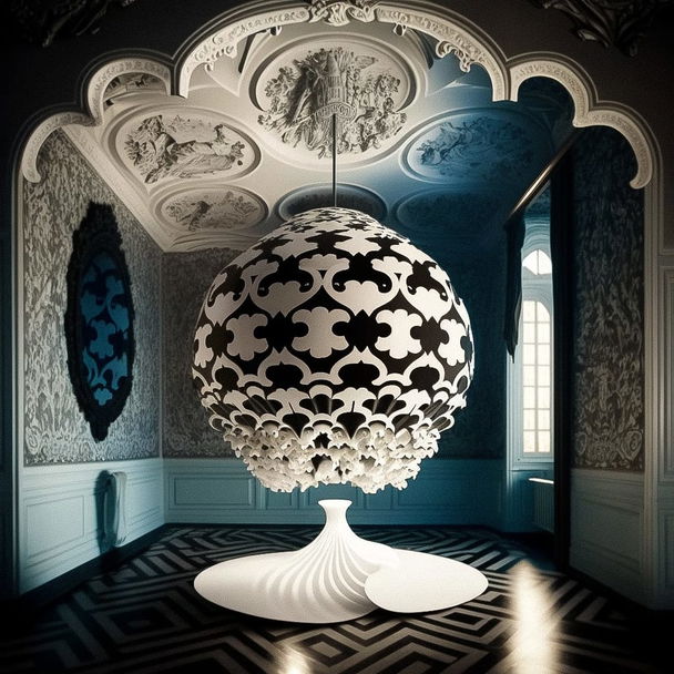 Marcel Wanders style, Midjourney V4 — pick 1 of 12, picture 3 of 4