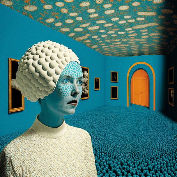 Sandy Skoglund style, Midjourney V4 — pick 2 of 12, picture 3 of 4