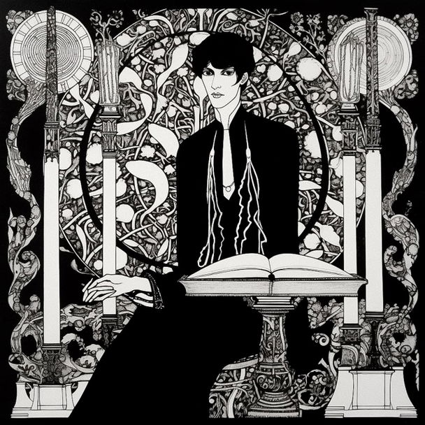 Aubrey Beardsley style, Midjourney V5.1 — pick 6 of 20, picture 3 of 4