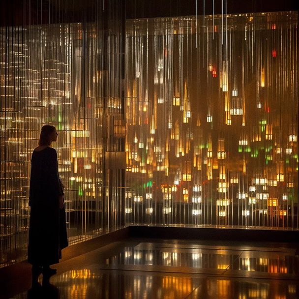Bruce Munro style, Midjourney V5.1 — pick 1 of 20, picture 2 of 4
