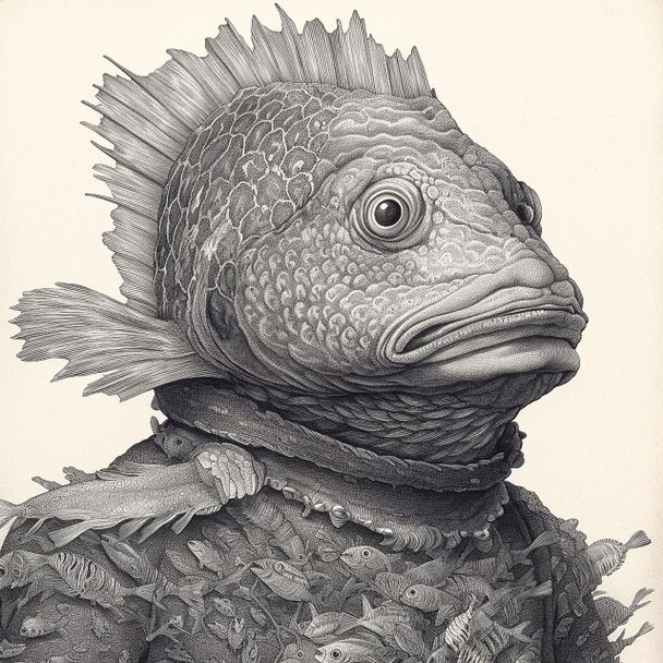 Dan Hillier style, Midjourney V5.1 — pick 3 of 20, picture 1 of 4