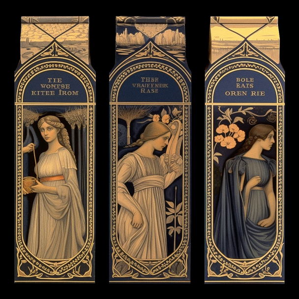 Edward Burne-Jones style, Midjourney V5.1 — pick 8 of 20, picture 4 of 4