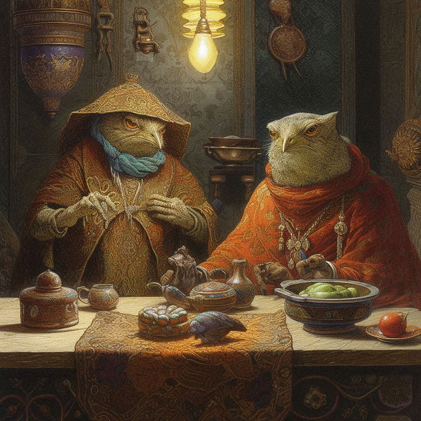 James C. Christensen style, Midjourney V5 — pick 6 of 10, picture 4 of 4