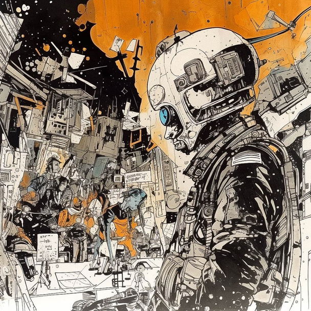 Jim Mahfood style, Midjourney V5 — pick 3 of 10, picture 1 of 4