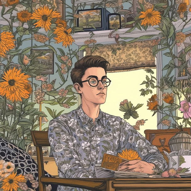 Alison Bechdel style, Midjourney V5 — pick 2 of 11, picture 1 of 4