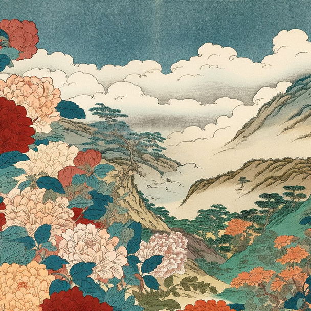 Katsushika Hokusai style, Midjourney V5 — pick 3 of 11, picture 1 of 4